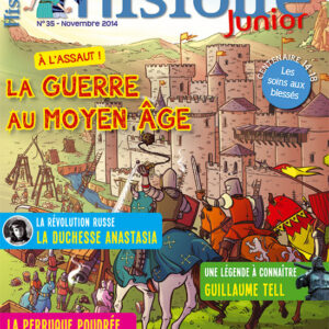 Histoire Junior n° 35La guerre au Moyen Âge
