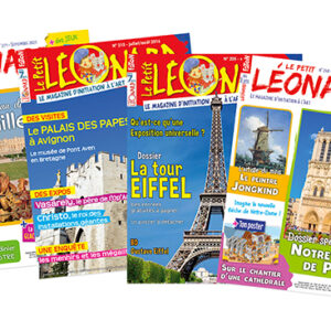 LE PETIT LÉONARD - "Visite des grands monuments" - 4 NUMÉROSVisite des grands monuments
