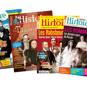 HISTOIRE JUNIOR - "Les familles royales historiques" - 4 NUMÉROSLes familles royales historiques