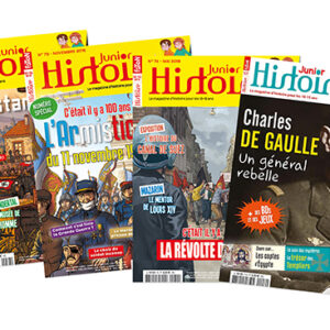 HISTOIRE JUNIOR - "L'Europe du XXème siècle" - 4 numérosL'Europe du XXème siècle