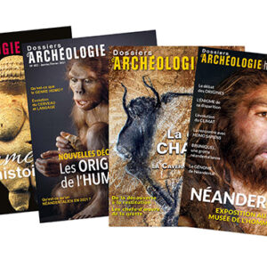 DOSSIERS D'ARCHÉOLOGIE - "Spécial Préhistoire" - 4 NUMÉROSSpécial Préhistoire