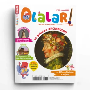 Olalar n° 73Arcimboldo - Noé et Lisa visitent le département des peintures du Louvre