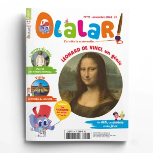 Olalar n° 91Léonard de Vinci - Noé et Lisa visitent le Musée du Louvre